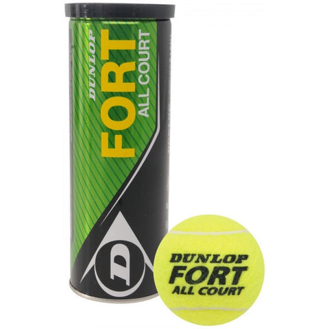 Dunlop Fort All Court Tennis Balls 4 ball tube